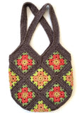 COTTON POD Sundrop Flower Granny Square Bag ~ Crochet Pattern (PDF DOWNLOAD)